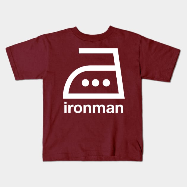 Ironman Kids T-Shirt by robinlund